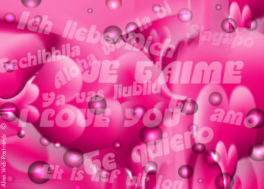 amour en presque toutes les langues